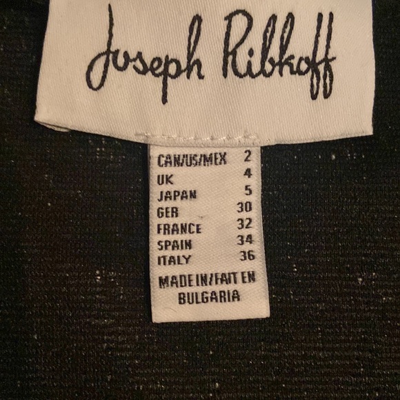 Joseph Ribkoff tweed-look blazer-jacket size 2 - Picture 4 of 7